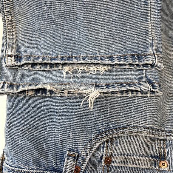 Levi’s Mens Light Wash Straight Fit 505 Jeans, Blue, size W38xL29 - Picture 15 of 16